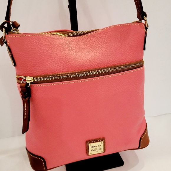 Dooney & Bourke Pebble Grain Hot Pink - Picture 3 of 13